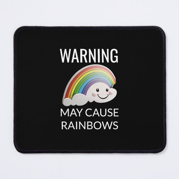 Item preview, Warning May Cause Rainbows LGBTQ+ Pride Diversity designed and sold by The Junto Shop.