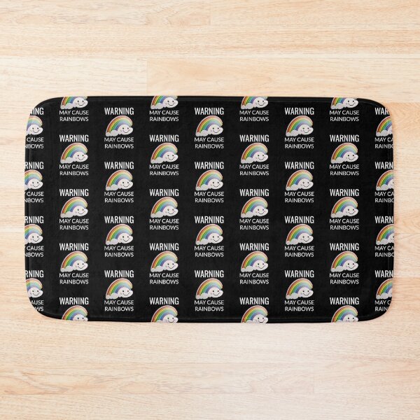 Item preview, Warning May Cause Rainbows LGBTQ+ Pride Diversity  designed and sold by The Junto Shop.