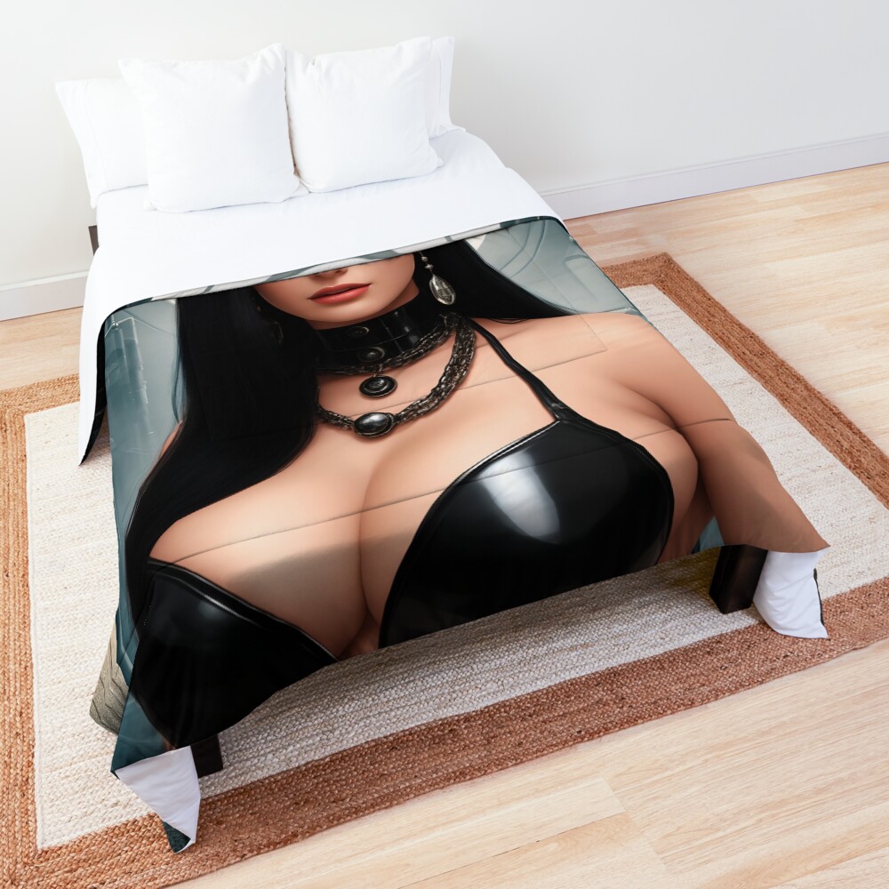 The Maven Anistoria Credorian Beautiful AI Concept Art Portrait by Xzendor7 Comforter