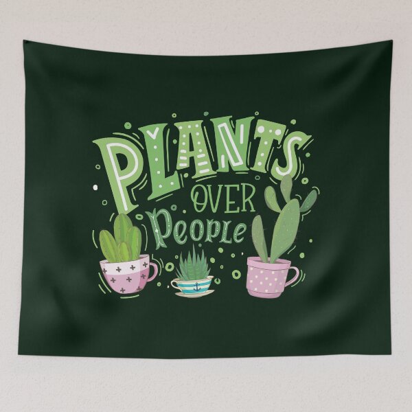 Item preview, Plants over people designed and sold by Mindy Bubble.