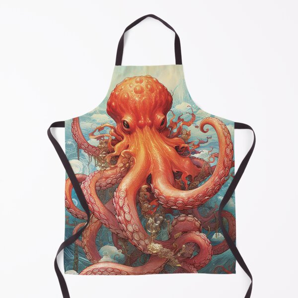 Item preview, Octopus // Illustration designed and sold by KalicoDesignUS.