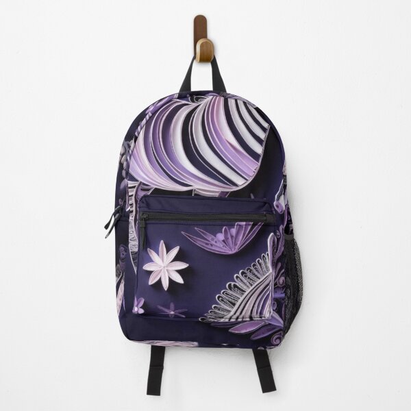 Artikelvorschau, Horse with flowers and leaves on a purple background. Fantasy illustration entworfen und verkauft von aiphotosart.