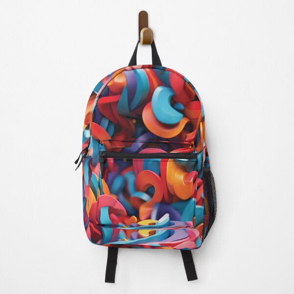 Item preview, Abstract Colorful 3D Shapes designed and sold by AdrianGrosu.
