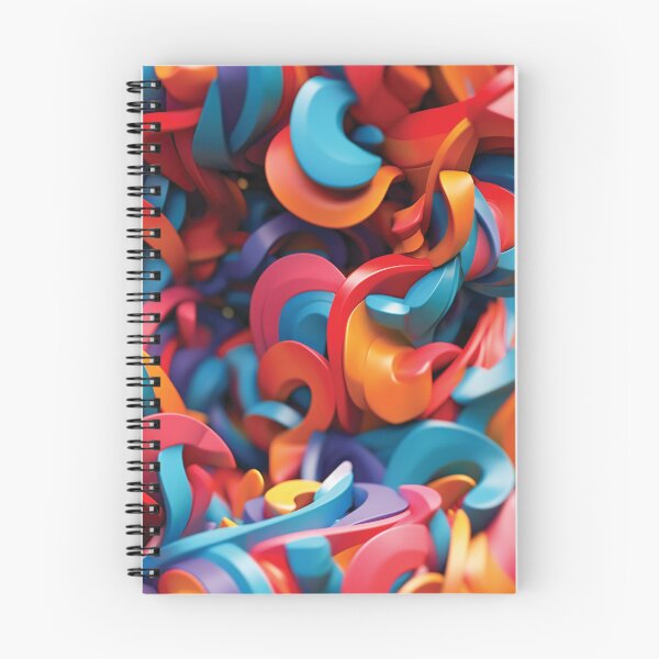 Item preview, Abstract Colorful 3D Shapes designed and sold by AdrianGrosu.