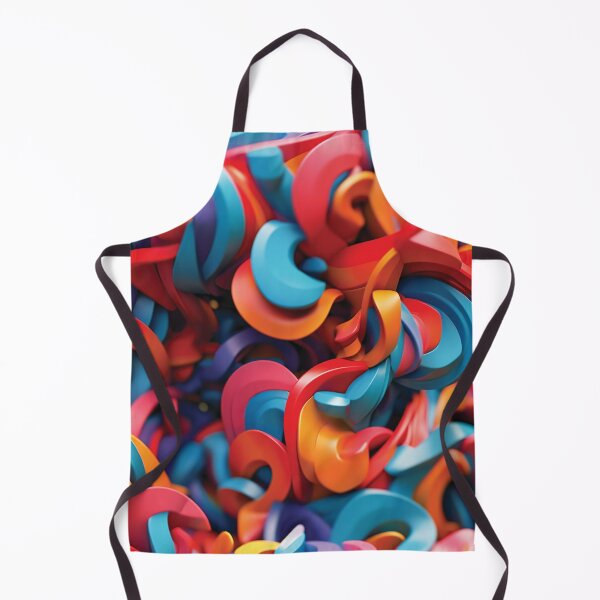 Item preview, Abstract Colorful 3D Shapes designed and sold by AdrianGrosu.