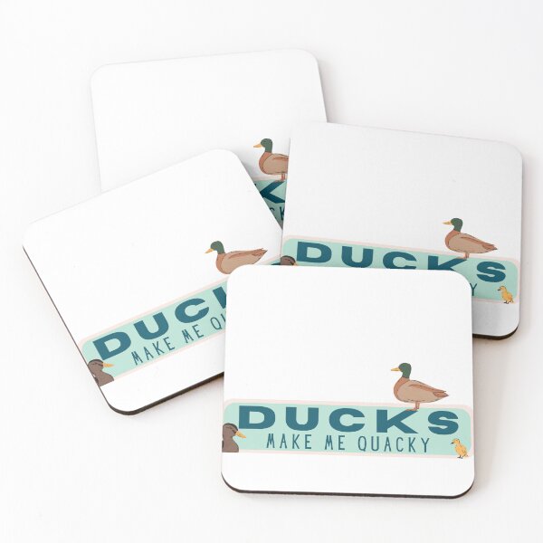 Item preview, ducks make me quacky happy bird lover designed and sold by TheWaterBirds.