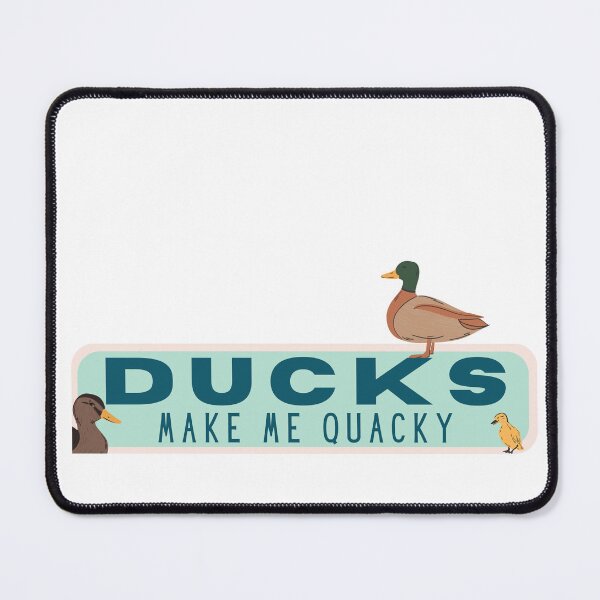 Item preview, ducks make me quacky happy bird lover designed and sold by TheWaterBirds.