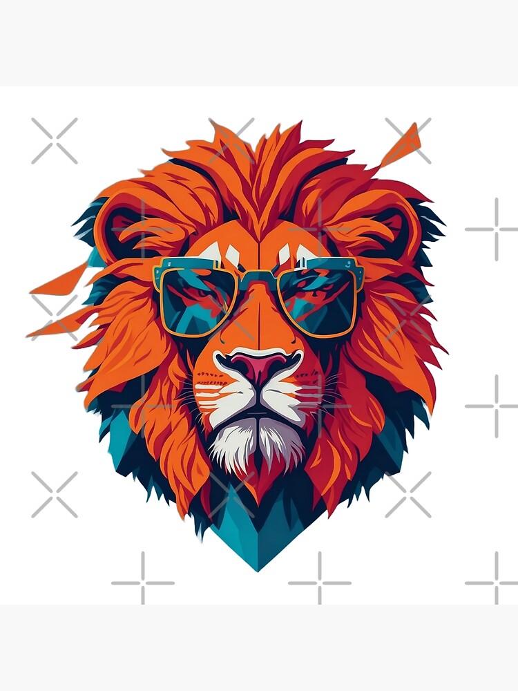 Lion best sale head sunglasses