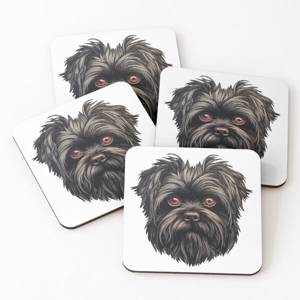 Aperçu de l'œuvre Affenpinscher Chien Noir créée et vendue par LilyBell6.
