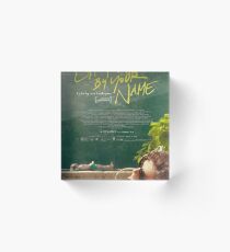 Call Me By Your Name Movie Poster Acrylic Block