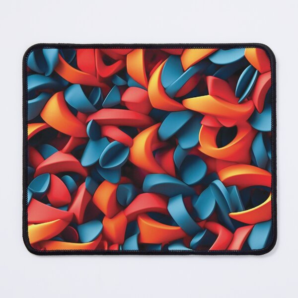 Item preview, Abstract Colorful 3D Shapes designed and sold by AdrianGrosu.