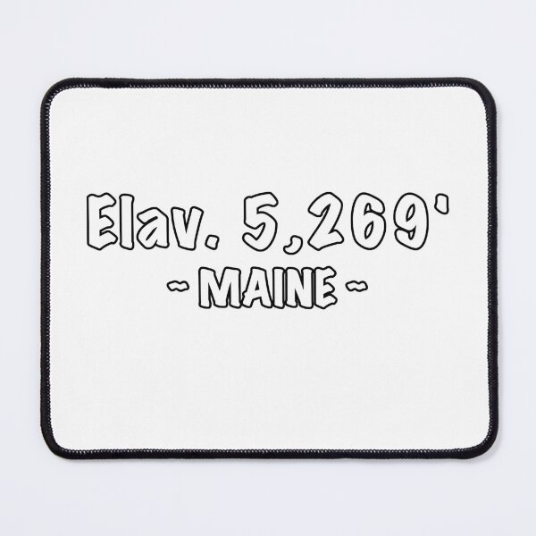 Item preview, Maine Mount Katahdin Elavation 5,269' designed and sold by Owl House Creative.