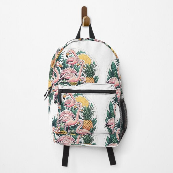 Item preview, summer patterns with flamingos and pineapples, designed and sold by SplendidStyles.