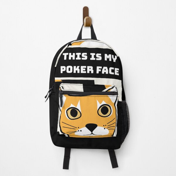 Item preview, Poker Face Cat - Funny Cute Bluffing designed and sold by Hic21.