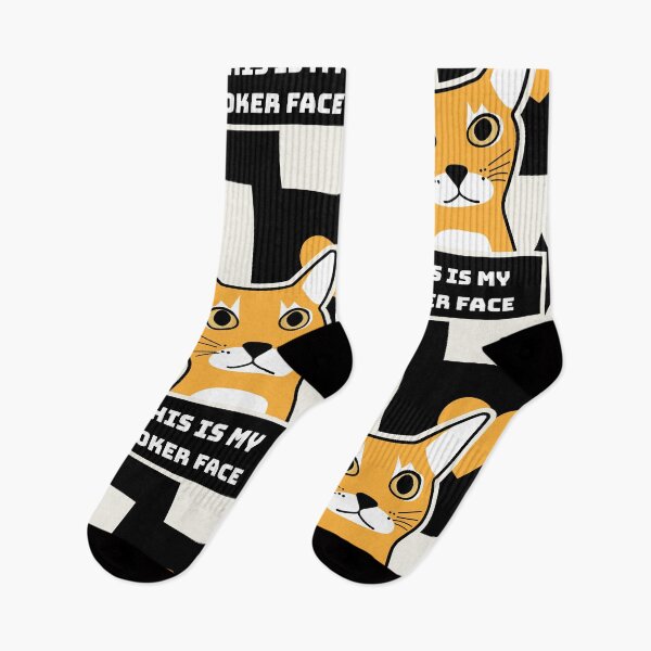 Item preview, Poker Face Cat - Funny Cute Bluffing designed and sold by Hic21.