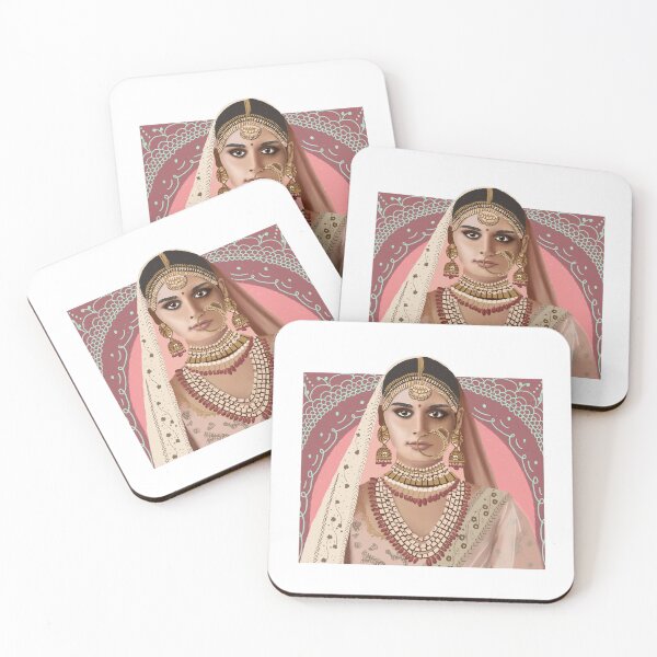 Item preview, Graceful Indian Bride Digital Art designed and sold by LittleMissNevis.
