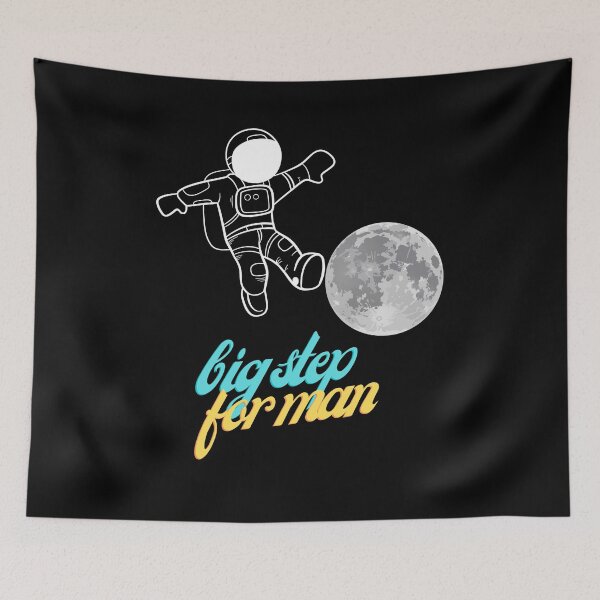 Item preview, Big step for man astronaut designed and sold by shopchabris.
