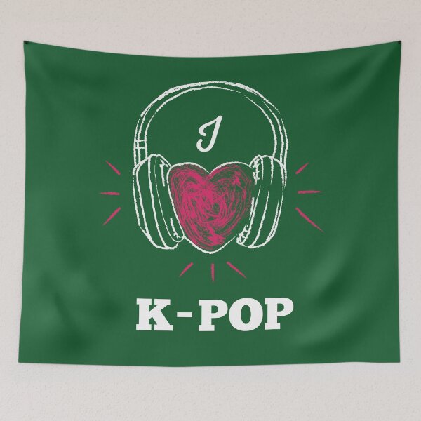 Item preview, I Love K-Pop I Love S.Korea designed and sold by Klimentina.