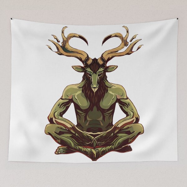 Item preview, Cernunnos, Celtic god of nature 2 designed and sold by Náiade's  Room.