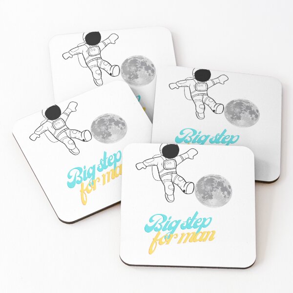 Item preview,  Big step for man astronaut designed and sold by shopchabris.