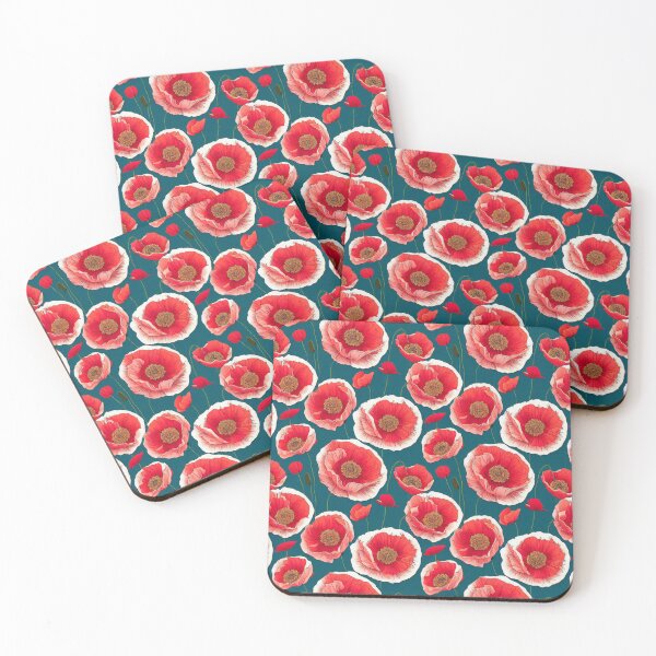 Artikelvorschau, Mohn, rote Mohnblume, Mohnkunst, rot, Mohnblumen, Blume, Blumen, Blumen, Mohn, entworfen und verkauft von FabrikPrint.