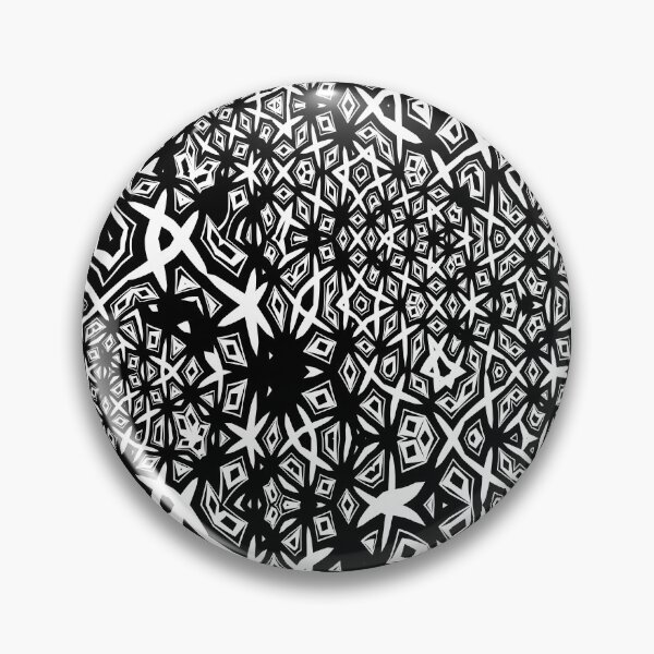 Item preview, Geometric Abstract Pattern in Black and White designed and sold by Trevor Hirst.