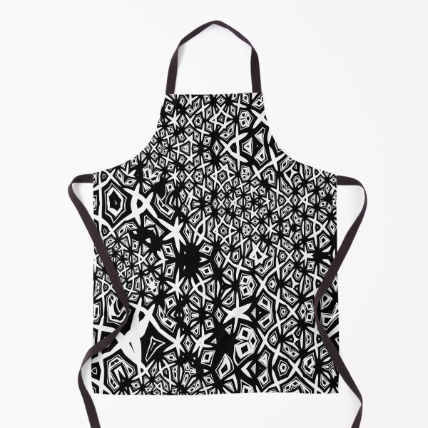 Item preview, Geometric Abstract Pattern in Black and White designed and sold by Trevor Hirst.