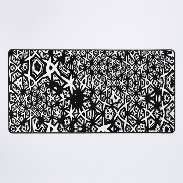 Item preview, Geometric Abstract Pattern in Black and White designed and sold by Trevor Hirst.