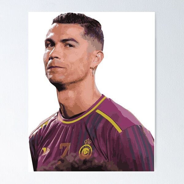 Maglia Cristiano Ronaldo  Poster for Sale by VincenzoVB