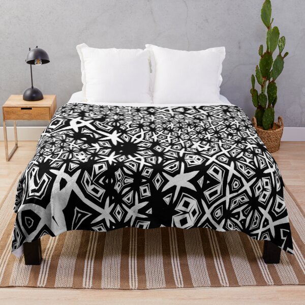 Item preview, Geometric Abstract Pattern in Black and White designed and sold by Trevor Hirst.