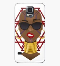 Dora Milaje: Bewege dich, oder du wirst bewegt (Version 1) Hülle & Klebefolie für Samsung Galaxy