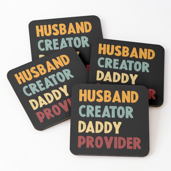Item preview, Husband Creator Daddy Provider  designed and sold by Whimsical  Thinker.