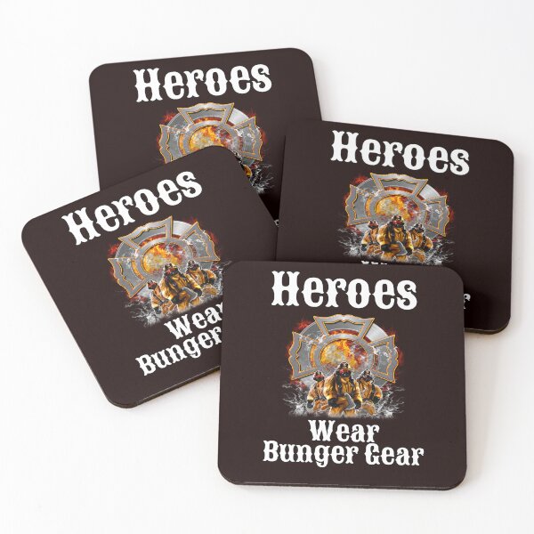 Item preview, Firefighter Fireman Firefighters Heroes Wear Bunger Gear designed and sold by fantasticdesign.