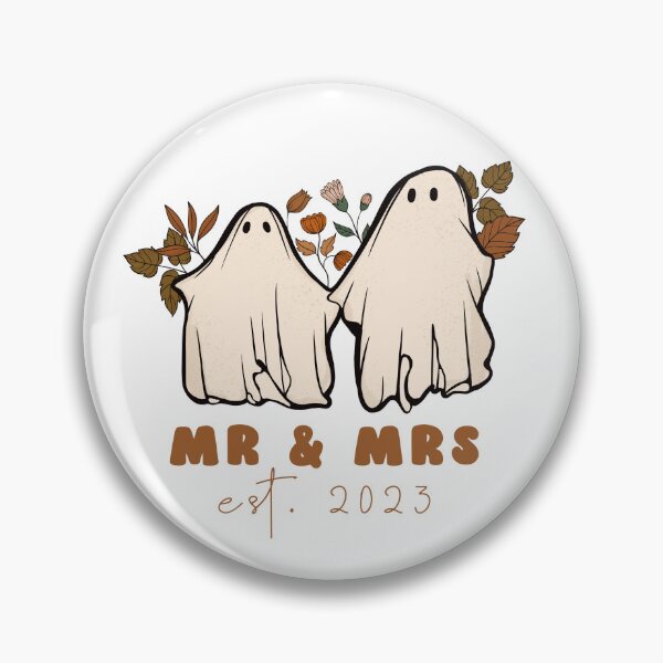 Item preview, Just Married - Fall/Halloween Wedding 2023 designed and sold by doodle189.