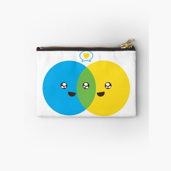 Item preview, Cute Colorful Valentines Day Venn Diagram designed and sold by magentasponge.