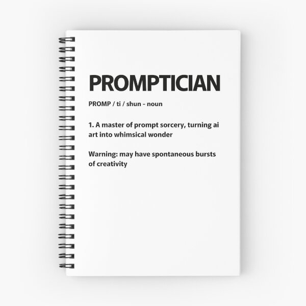 Item preview, Promptician Definition, Prompting Engineer, Prompt Writer designed and sold by Rroliver.