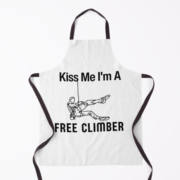Item preview, Kiss Me I'm A Free Climber Climbing - Funny Rock Climbing Quote designed and sold by unique things.