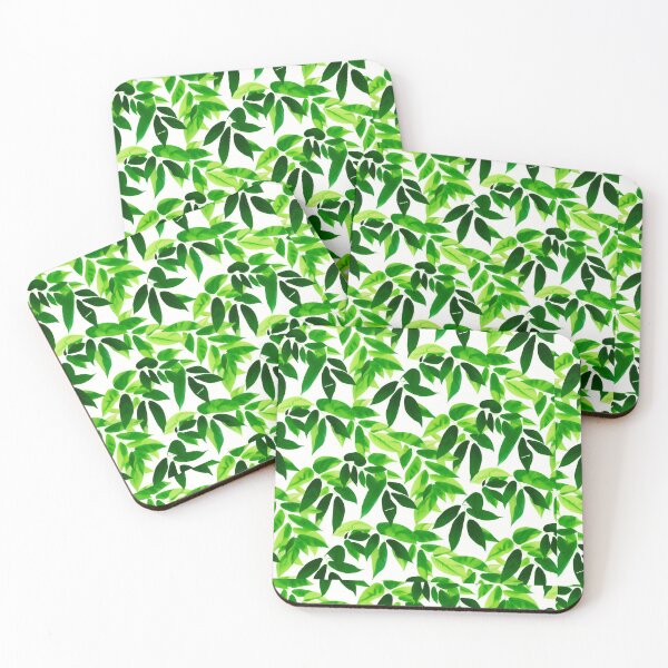 Item preview, Green Leaves Seamless Pattern designed and sold by Aramdesing.