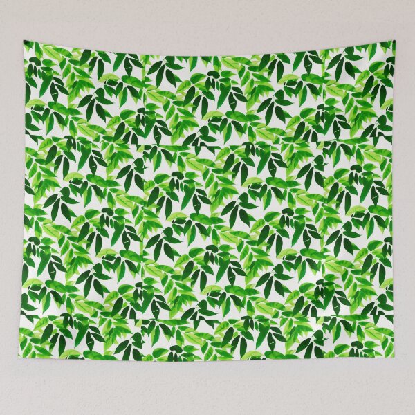 Item preview, Green Leaves Seamless Pattern designed and sold by Aramdesing.