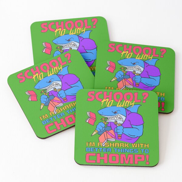 Item preview, School hater : Shark squad designed and sold by ImaginarStore.