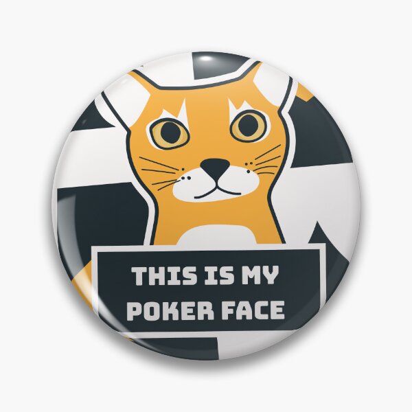 Item preview, Poker Face Cat - Funny Cute Vegas designed and sold by Hic21.