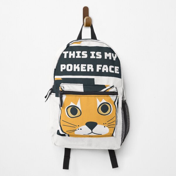 Item preview, Poker Face Cat - Funny Cute Vegas designed and sold by Hic21.