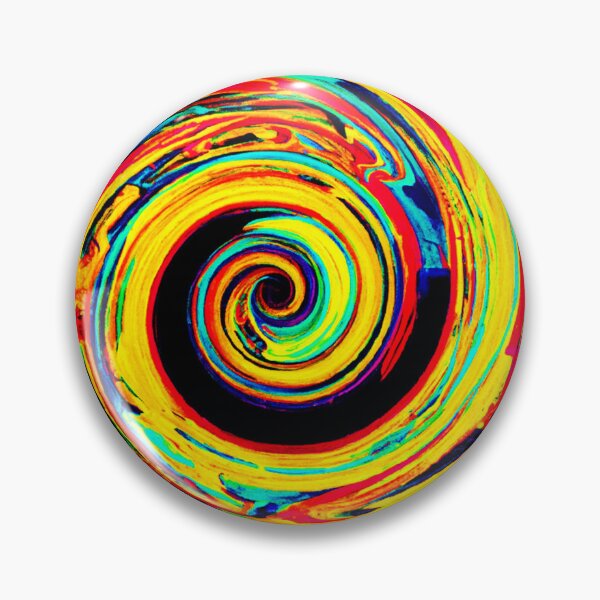 Item preview, Bright Colorful Spiral Pattern designed and sold by Health And Fitness Posts e-Store.
