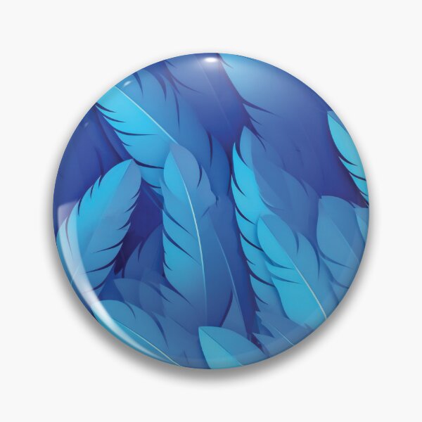 Artikelvorschau, Blue elegant feathers pattern entworfen und verkauft von AdrianGrosu.