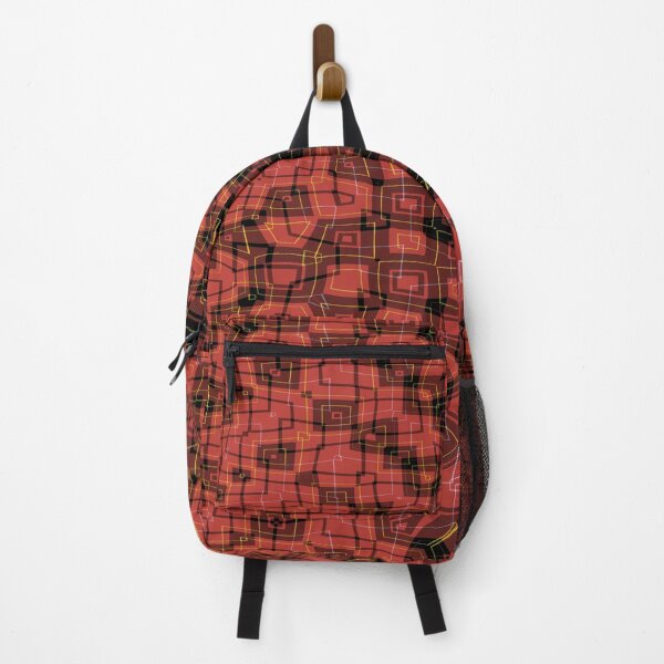 Item preview, Abstract Pattern Design in Red Black and Yellow designed and sold by Trevor Hirst.