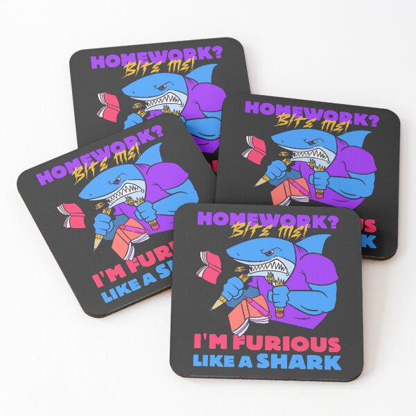 Item preview, Shark attitude : Playful shark designed and sold by ImaginarStore.