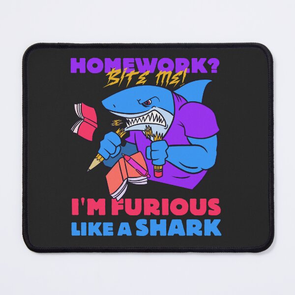 Item preview, Shark attitude : Playful shark designed and sold by ImaginarStore.