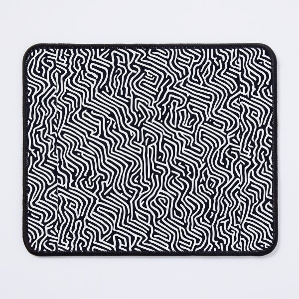 Item preview, Modern Abstract Pattern Black and White designed and sold by DesignCentrum.