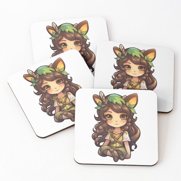 Item preview, dnd female druid sticker designed and sold by TellezStickers.