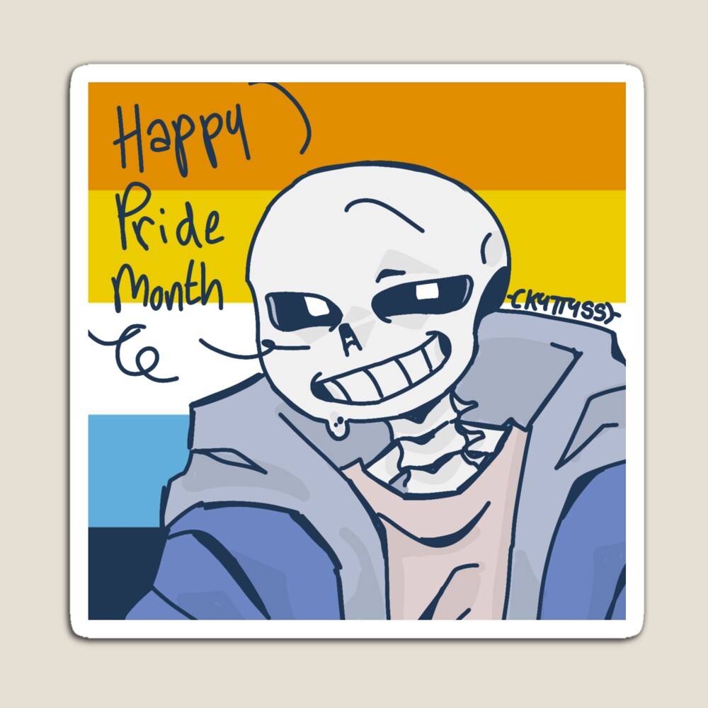 Nightmare sans Art Print by Kyttyss